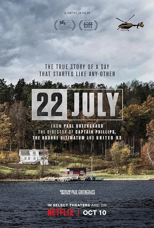 22 July film posteri