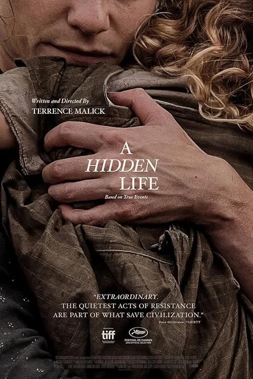 A Hidden Life film posteri