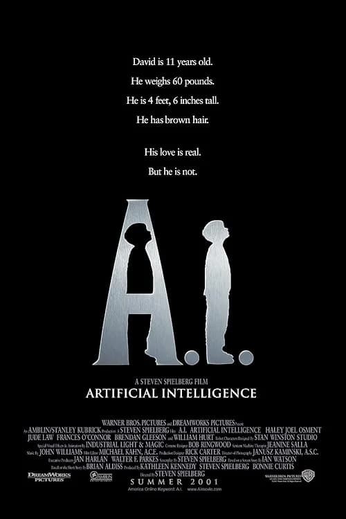 A.I. Artificial Intelligence film posteri