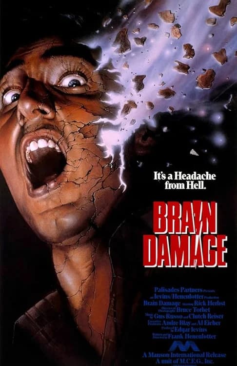 Brain Damage film posteri