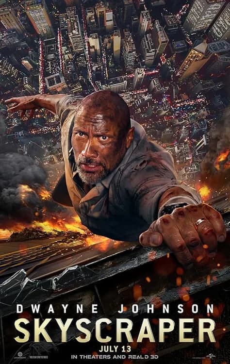 Skyscraper film posteri