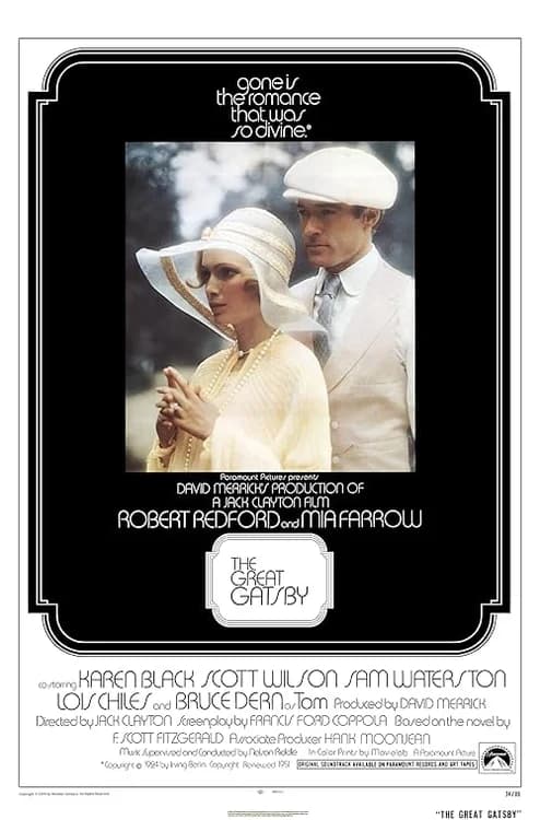 The Great Gatsby film posteri